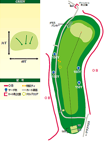 レイアウト図：ホール1